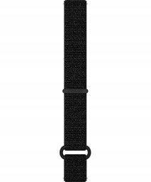 Polar nylon wristband with velcro fastening 20 mm, black, M/L