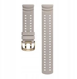 Polar silicone sports bracelet 22 mm, greige / sand, S-L