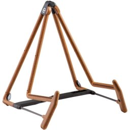 K&M HELI/C floor stand for acoustic guitars, cork