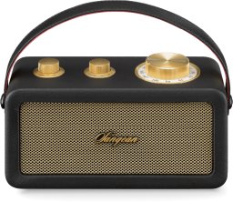 Sangean RA-101 travel radio, black/gold