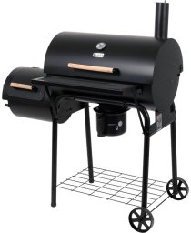 LUND CHARCOAL GRILL. XXL SMOKER, GRATING 64x37cm