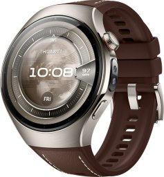 Smartwatch Huawei Watch 5 46mm Brązowy  (6942103154317)