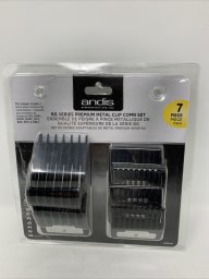Comb set Andis AN-33640, for hair clippers BG, BGR+, BGRV, BGRC, BGC, BGS, SMC, DBLC, 7