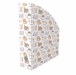 Pojemnik organizer na dokumenty PVC A4 7cm koty Kittens BIURFOL