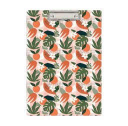 Deska z klipem clipboard podkładka do pisania PVC A4 Tropical BIURFOL
