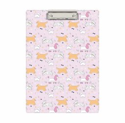 Deska z klipem clipboard podkładka do pisania PVC A4 pieski Puppies BIURFOL