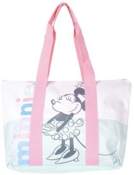 Torba na plażę Minnie Mouse Różowy Wielokolorowy 47 x 33 x 15 cm