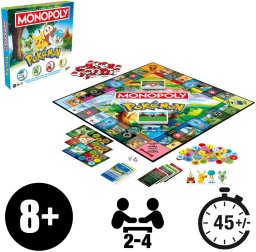 MONOPOLY Board game Pokemon (In Estonian and Latvian lang.)