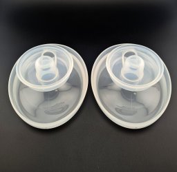 Elvie Stride Breast Shield breast funnel, 24 mm, 2 pcs