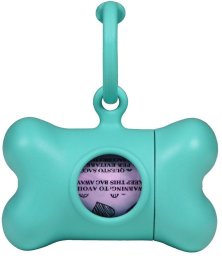 Dozownik torebek dla zwierząt United Pets Bon Ton Nano Classic Pies Kwarcowe tygrysie oko Plastik z recyklingu (6 x 3 x 4 cm)