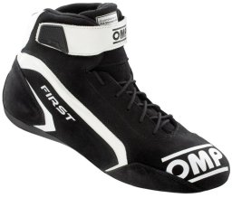 Buty Rajdowe OMP FIRST Czarny/Biały 41