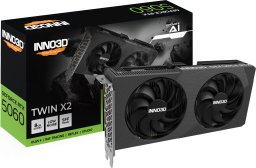 Karta graficzna Inno3D GeForce RTX 5060 Twin X2 8GB GDDR7 DLSS4 (N50602-08D7-195071N)