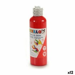 Malowanie palcami Pincello FP200-0 Pomarańczowy 200 ml (12 Sztuk)