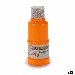 Tempera Pincello Neon Pomarańczowy 120 ml (12 Sztuk)