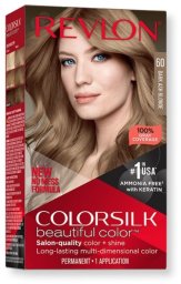 Koloryzacja permanentna Revlon Colorsilk Bez amoniaku N 60-Ciemny Popielaty Blond