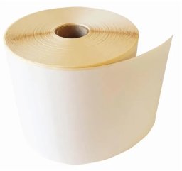 Thermoetiket hvid ECO 102x191mm 350stk/rul Ø25,4mm - (350 stk.)