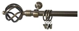 SINGLE CURTAIN RAIL SET F512005 180CM