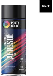 Pentacolor PAINT AEROS PENTA BLACK MAT 400ML R-9005