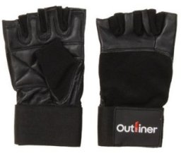 LEATHER WEIGHTLIFTING GLOVE SG-1164-L