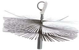 STAINLESS STEEL ROUND BRUSH FOR CHIMNEY