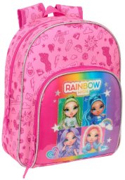 Plecak szkolny Rainbow High Shine Wielokolorowy 28 x 34 x 10 cm