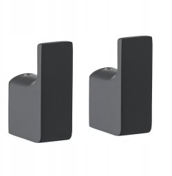 Gedy BOX OF 2 HOOKS PIRENEI BLACK