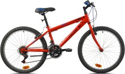 BIKE MTB 24 STEEL 18V RED MEN