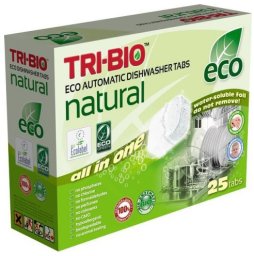 DISHWASHING TABLETS TRI-BIO 25TAB
