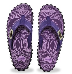 Gumbies japonki ISLANDER FLIP-FLOPS UNISEX PURPLE SIGNATURE 38