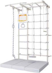 Drabinka gimnastyczna Next-5 Max 220 cm z talerz-huśtawką i materacem CE