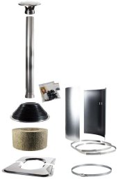 Ambiance STEEL CHIMNEY SYMMETRIC ACCESSORY KIT
