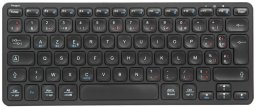 Targus - Tastatur - Mehrgerate - compact - antimicrobial - kabellos - Bluetooth 5.1 - Franzosisch - Schwarz