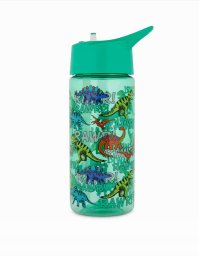 PRIMARK Bidon butelka z ustnikiem i uchwytem Dinozaury 450 ml 4+