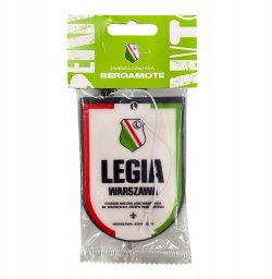 Legia Warszawa zawieszka zapachowa PROPORCZYK klubu BERGAMOTE