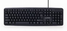 Gembird Klawiatura USB czarna (KB-U-103)