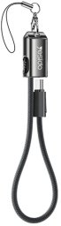Kabel USB Yesido USB-C - USB-C 0.2 m Czarny