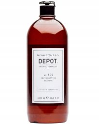 Depot, 100 Hair Cleansing No. 105, Multivitamin Complex, Hair Shampoo, Anti-Hair Loss, 1000 ml For Men