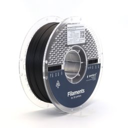 Gembird High Speed PLA Filament 1.75mm 1kg Schwarz - 3DP-PLA1.75HY-01-BK