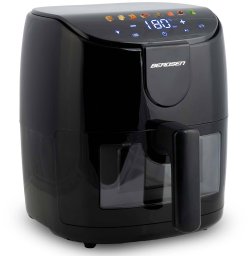 Frytkownica beztłuszczowa Berdsen Frytkownica beztłuszczowa Air fryer BD-658 czarna