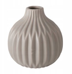 Boltze Ceramiczny wazon z tłoczonym wzorem ESKO, Ø 11 cm