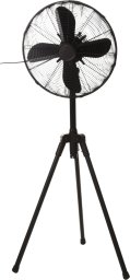 Wiatrak podłogowy na trójnogu, wys. max 125 cm