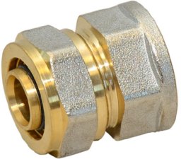 Diamond łącznik ZŁ-DZ, PEX-AL-PEX, mosiądz 1"x25 FTN-002.1X25.ZŁ-DZ