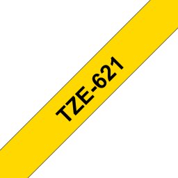Brother Labelling Tape 9mm, Black on yellow, TZe, Grey, Thermal transfer, Philippines, Brother