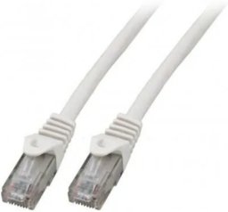 Mercodan Kabel sieciowy RJ-45, Cat.6, U/UTP, LSZH, CCA, biały, 0.25 m (371229002)