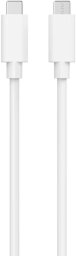 Kabel USB Sinox USB-C - USB-C 2 m Biały (SOE06462)