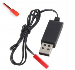 ŁADOWARKA BATERII LIPO 3.7V USB BEC JST 2PIN