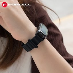 Pasek do Mi Band 8 Xiaomi Forcell F-Design FX8 sprzączka silikon czarny