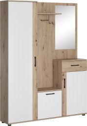 PRZEDPOKÓJ TRIO DĄB ARTISAN/BIAŁY