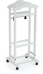 Wieszak do sypialni ARREDAMENTI MIXER  Biały stojak 105x46 cm