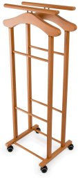 Nowoczesny wieszak do sypialni ARREDAMENTI CLEVER  Brązowy, 107x40 cm